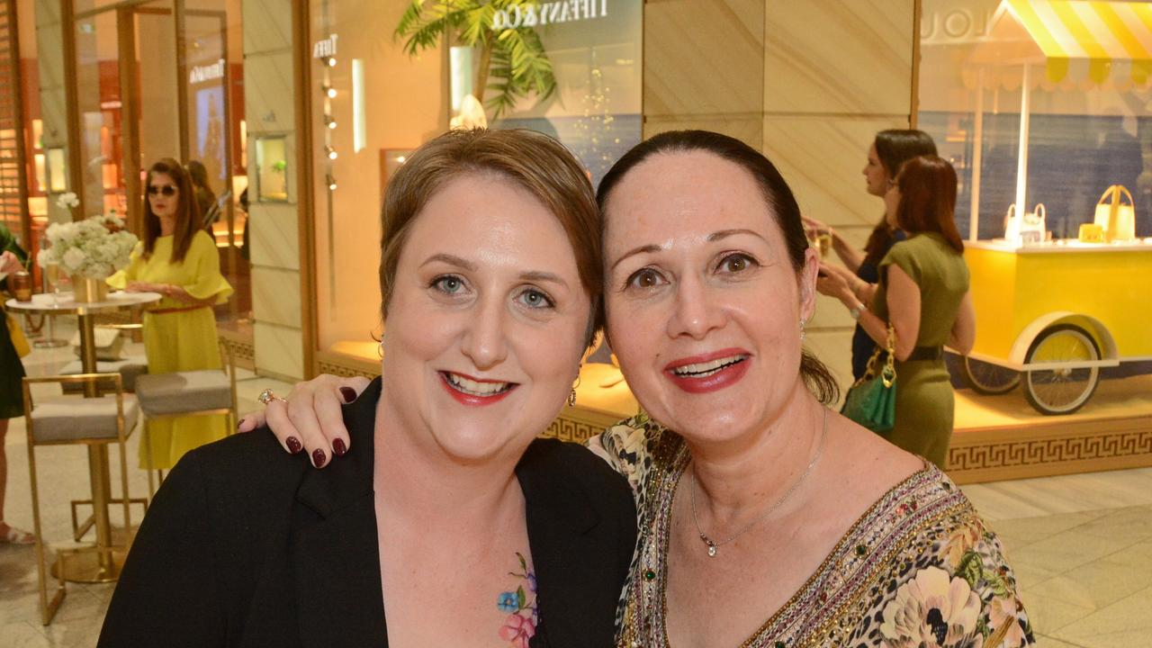 Jessica Cox and Rebecca Gimel at Pacific Fair Luxury Soiree, Broadbeach. Pic: Regina King