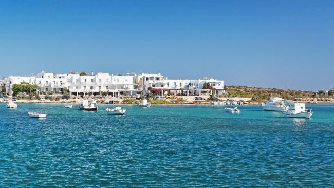 The small island of Antiparos makes a stunning introduction to the Greek Islands.