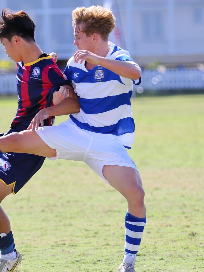 GPS First XI football action. Picture courtesy of George Galanos.