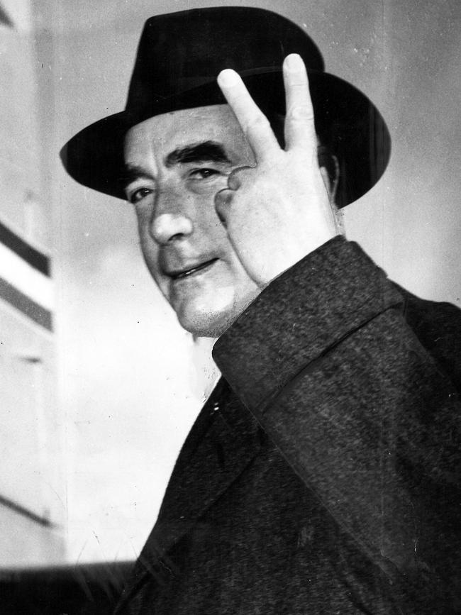 Robert Menzies pictured in 1951.
