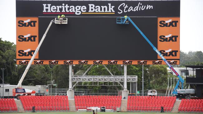 Carrara Stadium will now be known as Heritage Bank Stadium