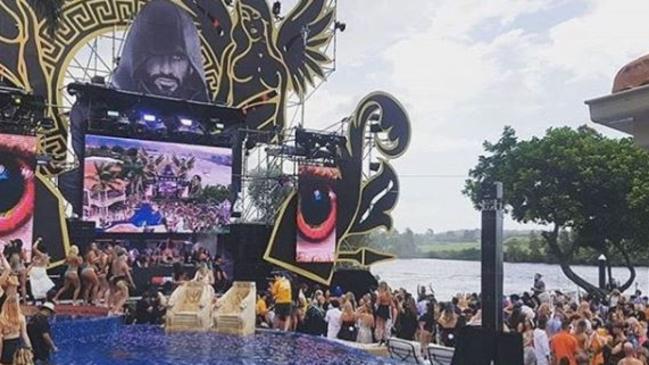 Inside the Candyman Mansion's Freaks Unleashed house party. Photo: Instagram