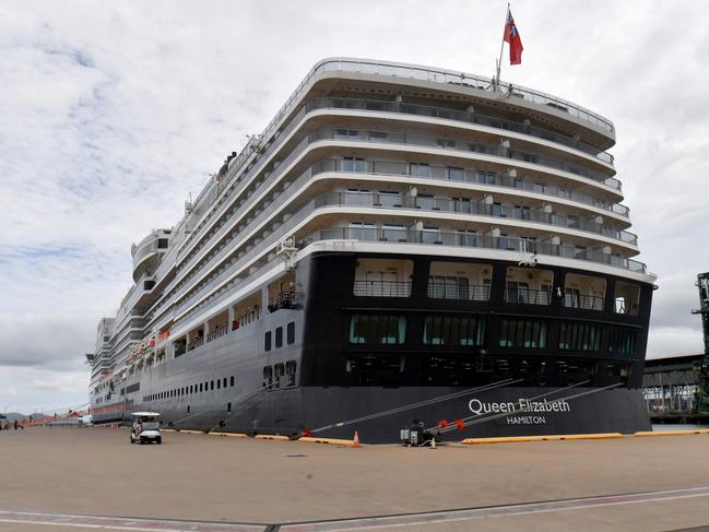 Queen Elizabeth at Townsville Port. Picture: Evan Morgan