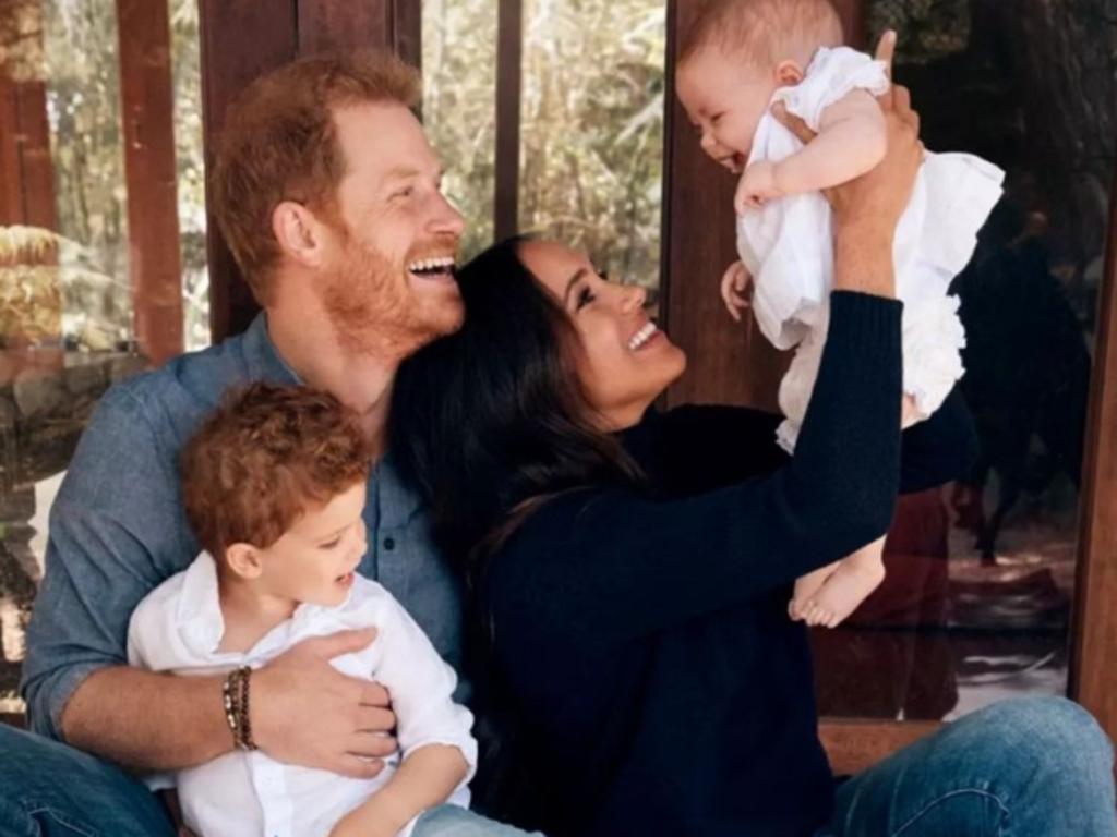 Only Prince Harry returned to London for the King’s coronation, with Meghan Markle remaining in California with their kids, Archie and Lilibet. Picture; Supplied