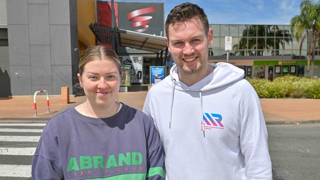 Aimee O'Range and Hayden Smith of Salisbury East. Picture: Brenton Edwards