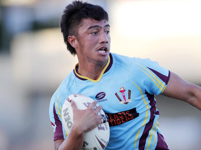 Keebra ParkÃs Klese Haas in action during Wavell State High v Keebra Park State High in the senior grade Langer Cup Semi Finals at Langlands Park, Brisbane 2nd of September 2020.  (Image/Josh Woning)