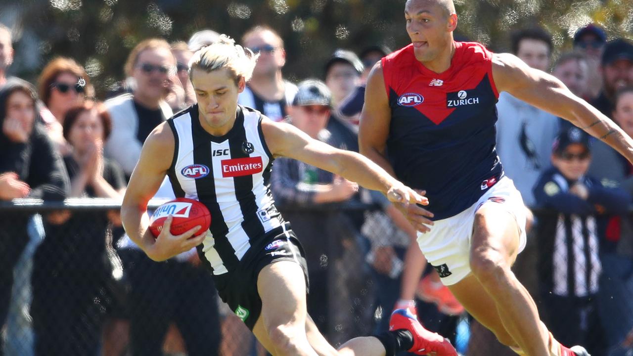 Darcy Moore of the Magpies is cheap as chips in SuperCoach and offers great flexibility as a Dual Position Player