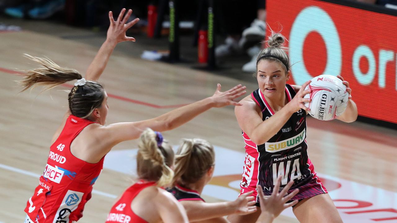 Maisie Nankivell has re-signed. Picture: Sarah Reed/Getty Images