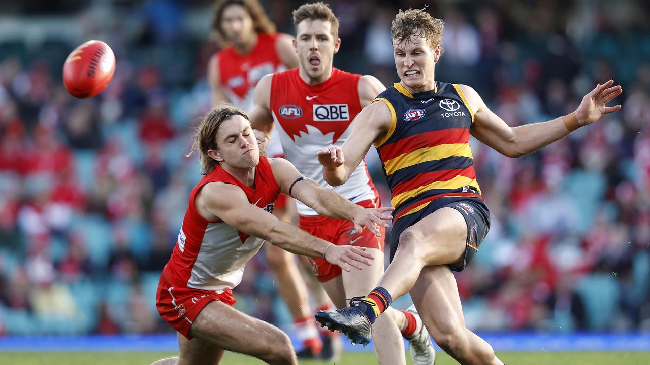 Jordan Dawson has been a terrific signing for the Crows. Picture: Phil Hillyard