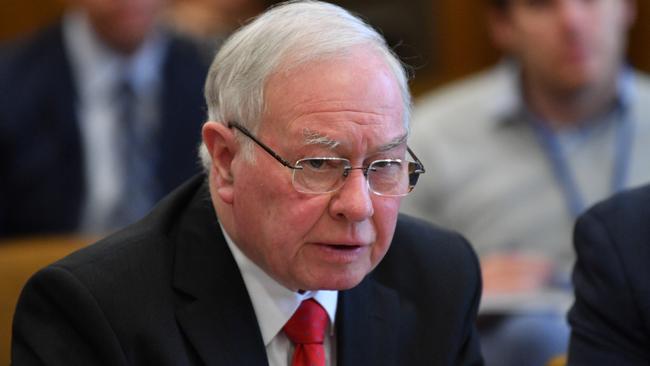 Independent Commissioner Against Corruption Bruce Lander in Parliament. Picture: AAP / David Mariuz