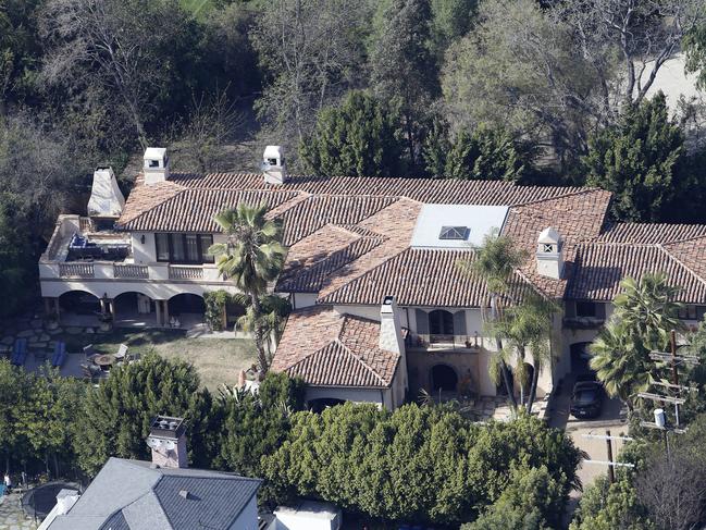 Miley Cyrus's house in Toluca Lake, Los Angeles, is next door to her parents’ home.