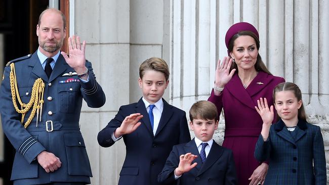 The event was to mark the 80th anniversary of VE Day. Picture: Chris Jackson/Getty Images