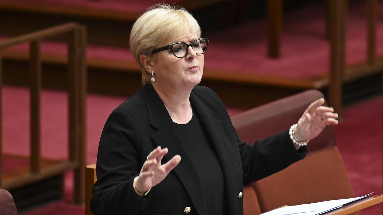 Senator Linda Reynolds would have “struggled” to get on the Senate ticket at the next election, the court was told. Picture: NewsWire / Martin Ollman