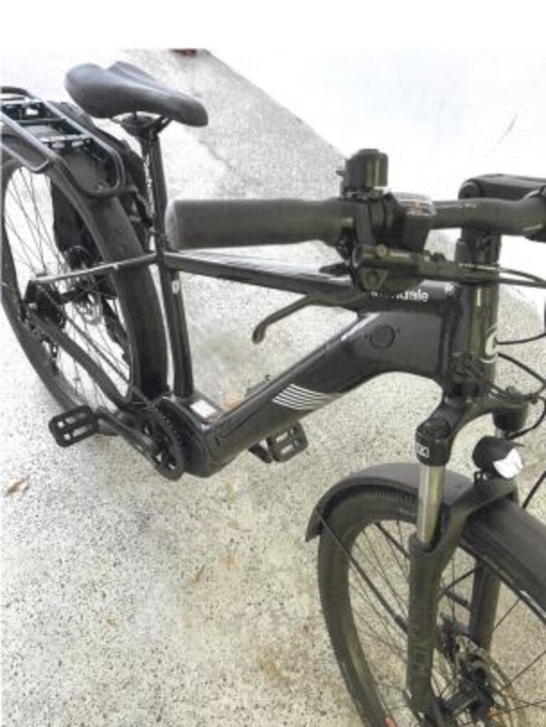 The e-bike that Mr Fortuna was riding was a Cannondale Tesoro Neo X with a 250 watt pedal assisted Bosch electric motor. Picture: Supplied