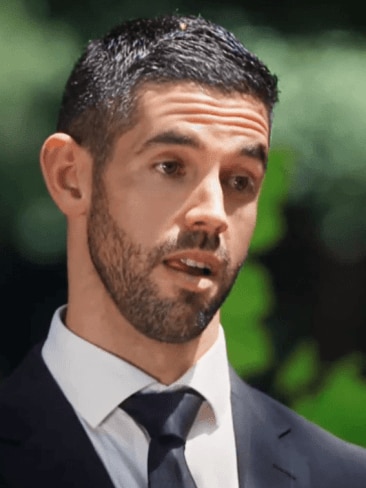 Ryan Donnelly has claimed he was “very afraid”. Picture: MAFS/Nine Network