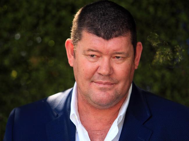 09/01/20 Crown resorts owner James Packer in Melbourne. Aaron Francis/The Australian