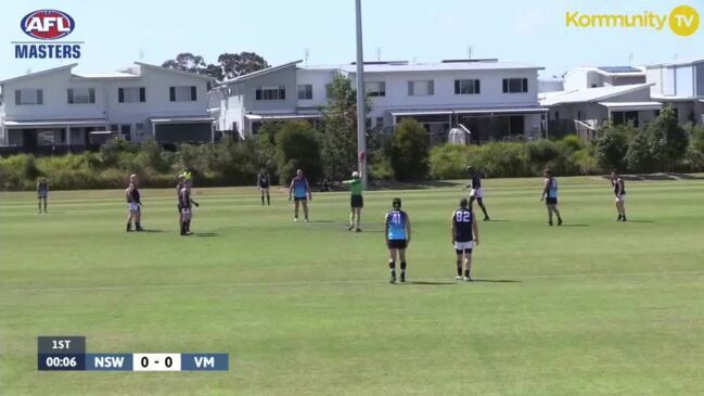 Replay:  AFL Masters National Carnival - NSW v Vic Metro (Men 55s Div 2)