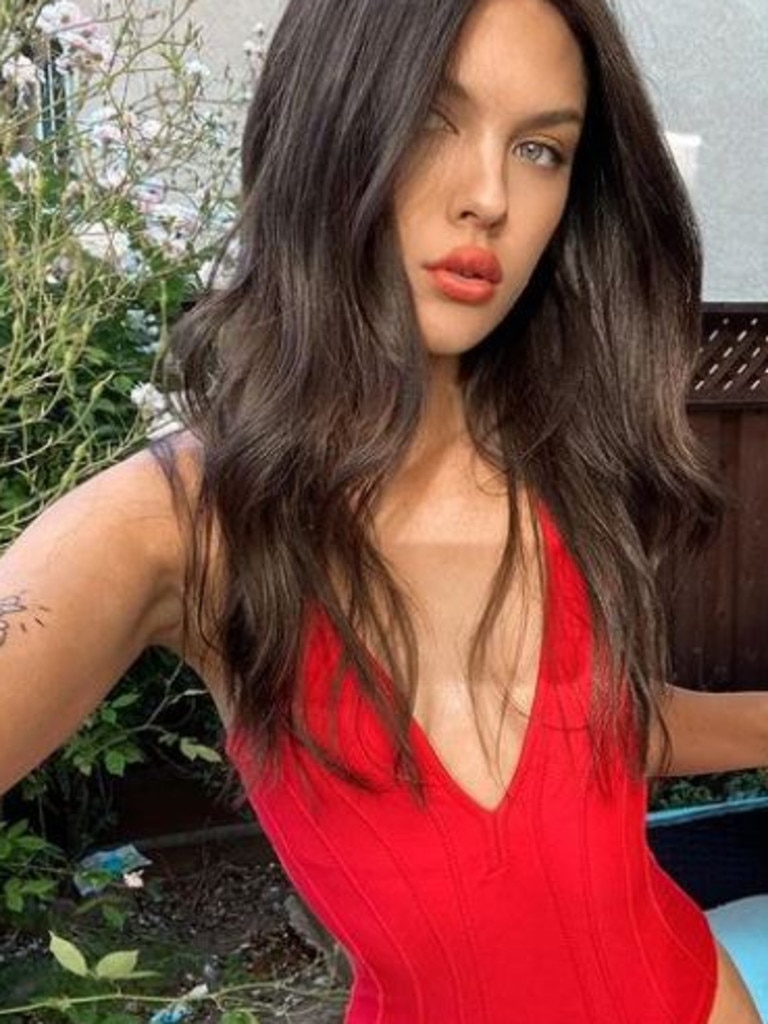 Emily says she has been turned down for career opportunities because she is ‘too beautiful’. Picture: Instagram/emilyadonna