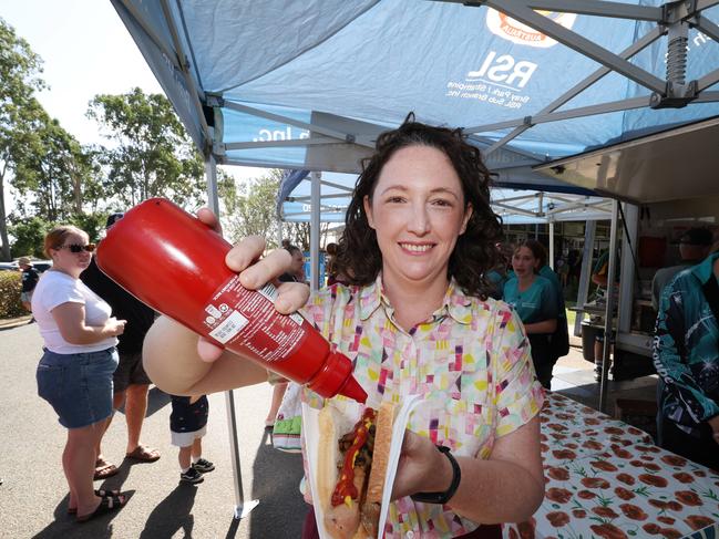 Ellie Smith at Bald Hills state High School. Picture: Annette Dew
