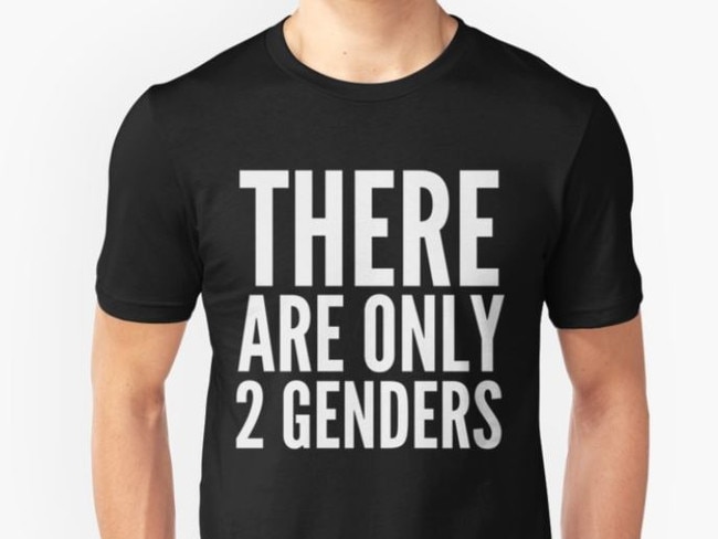 There are only 2 genders t-shirt