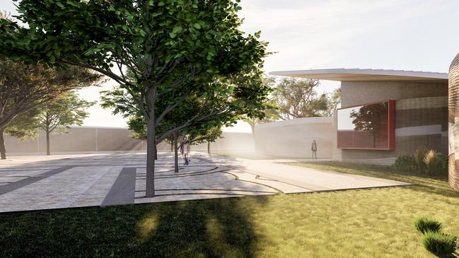 Corrective Services Minister Paul Papalia anticipated the new facility would have high ceilings that could not be reached, and exclude embedded infrastructure that could be torn off walls and turned into weapons. Picture: Supplied