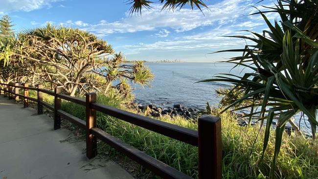 Oceanview Track, Burleigh Heads. Picture: Chantay Logan