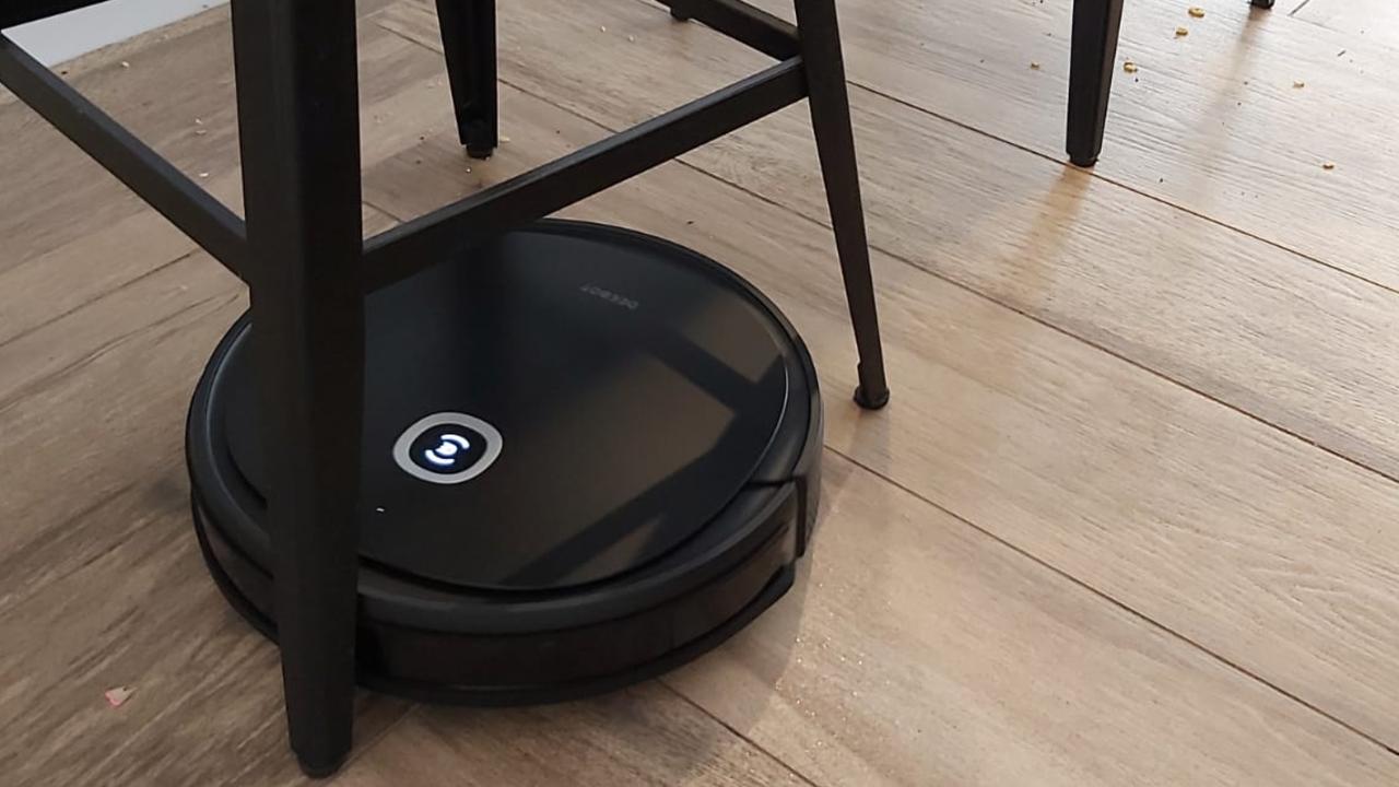 Even when faced with tight spaces and obstacles in its path, the latest model from ECOVACS manages to pick up every last crumb. Image: Mariela Summerhays.