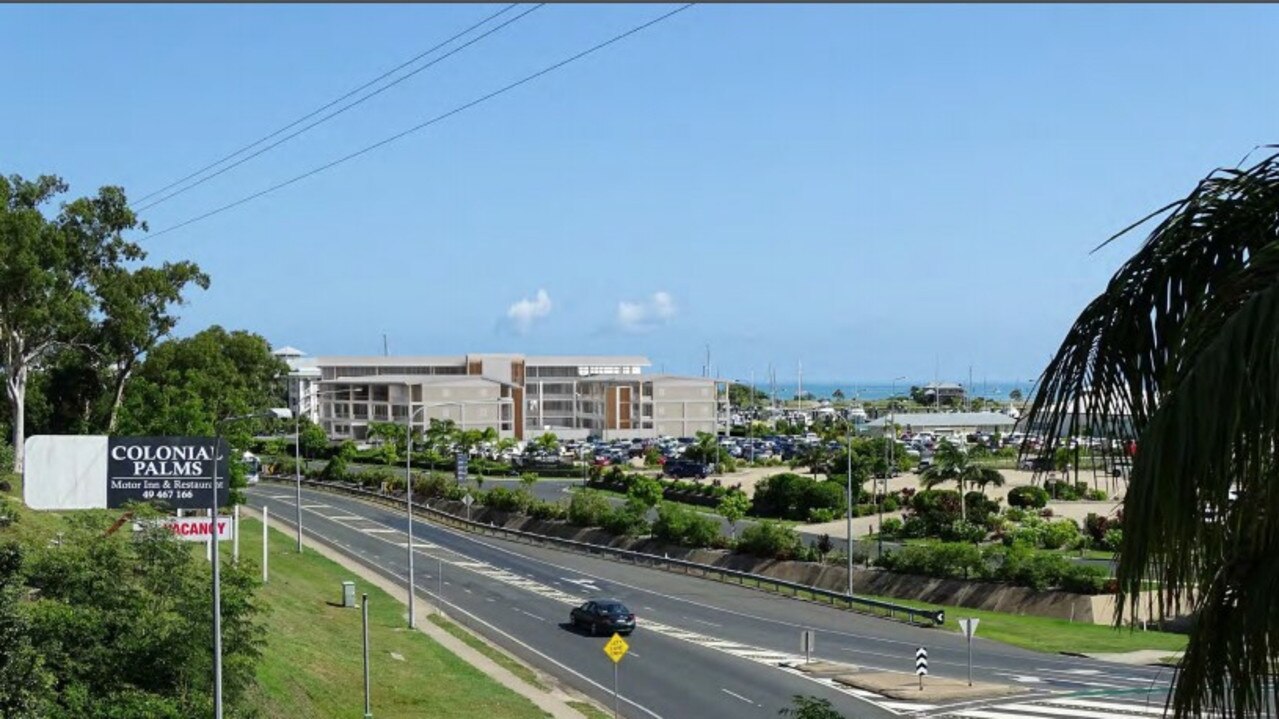 A visual impact assessment report found that the development would "potentially obstruct" some views to Pioneer Bay and offshore islands from areas near Whitsunday Vista Colonial Palms. Picture: Supplied