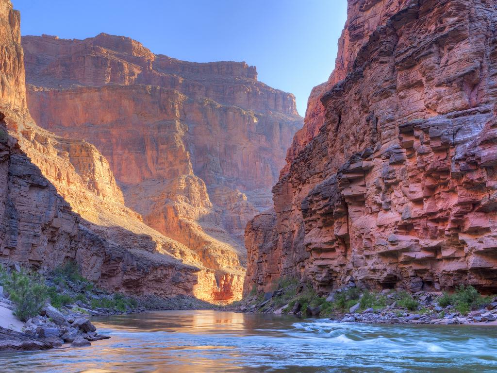 You’ll travel alongside parts of the Colorado River along the way.