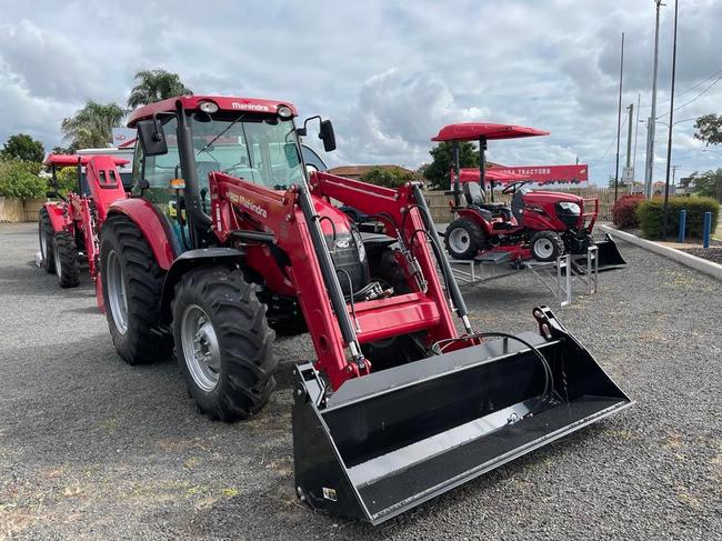 Manager Zane Bernardin is ready to solve Bundaberg's tractor supply issues, already selling all but two tractors on the sale lot.