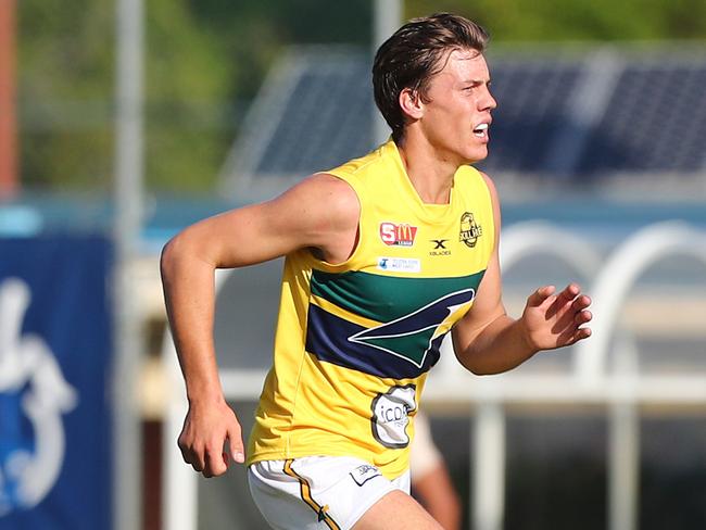 6.5.2018.SANFL: Sturt v Eagles at Unley Oval.Eagles Jack Hayes.    PIC:TAIT SCHMAAL.