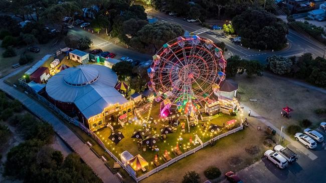 Wonderland Spiegeltent won’t return to Barwon Heads this summer. Picture: Supplied.