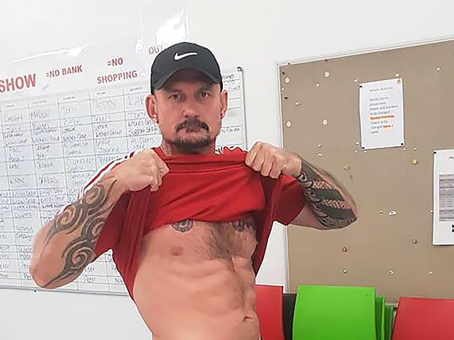 An image obtained from social media on Wednesday, June 5, 2019, of 45-year-old suspected gunman Ben Hoffmann, who is in police custody after a Darwin shooting that left 4 people dead, on Wednesday, June 4, 2019. (AAP Image/Supplied, Social Media) NO ARCHIVING NO ARCHIVING AAP VIDEO BEYOND 48 HOUR NEWS USAGE