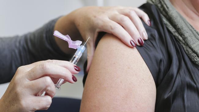 Health authorities recommend getting the flu shot.