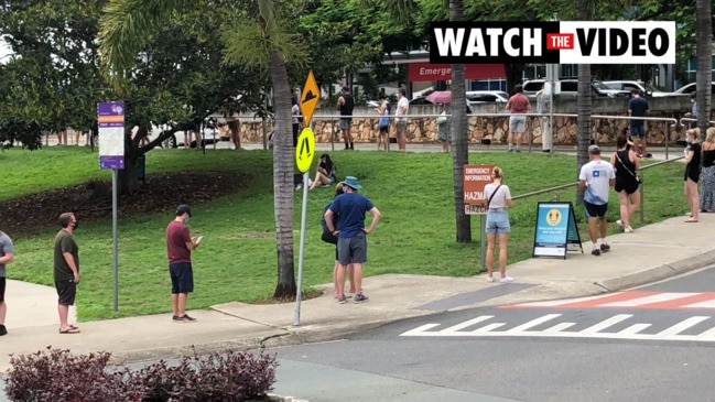 Massive queues at Brisbane hospital fever clinic