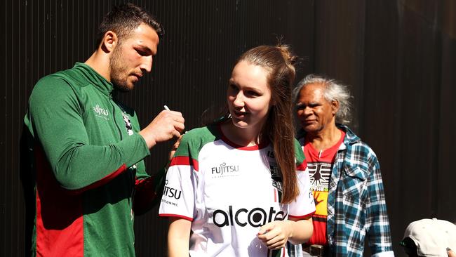 It’s clear Burgess still has plenty of support. (Mark Kolbe/Getty Images)