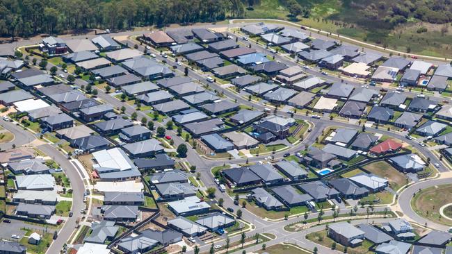 The government will begin releasing parcels of surplus state-owned land found in a recent audit to build 21,000 new homes close to public transport and other existing infrastructure. Above, a development in Newcastle. Picture: iStock
