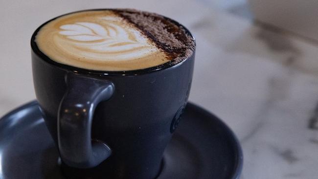 A delicious coffee at Park Cafe. Picture: Park Cafe Instagram