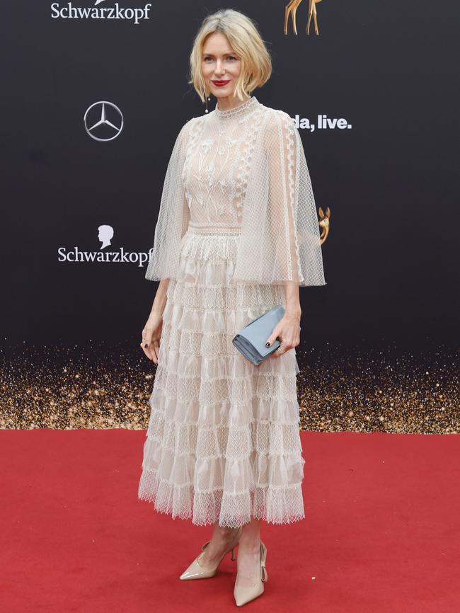 Naomi Watts at the 71st Bambi Awards in Festspielhaus. Picture: Patrick Seeger/Getty Images