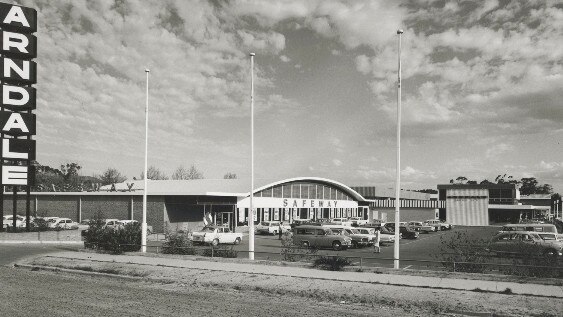 Safeway at Arndale Shopping Centre Croydon 1967. Picture: Wolfgang Sievers, courtesy State Library Victoria.