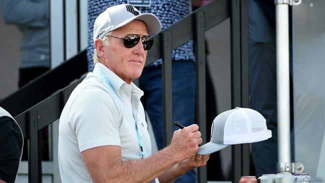 LIV Golf commissioner Greg Norman is bringing an event to Australia. Picture: Steve Dykes/Getty Images/AFP