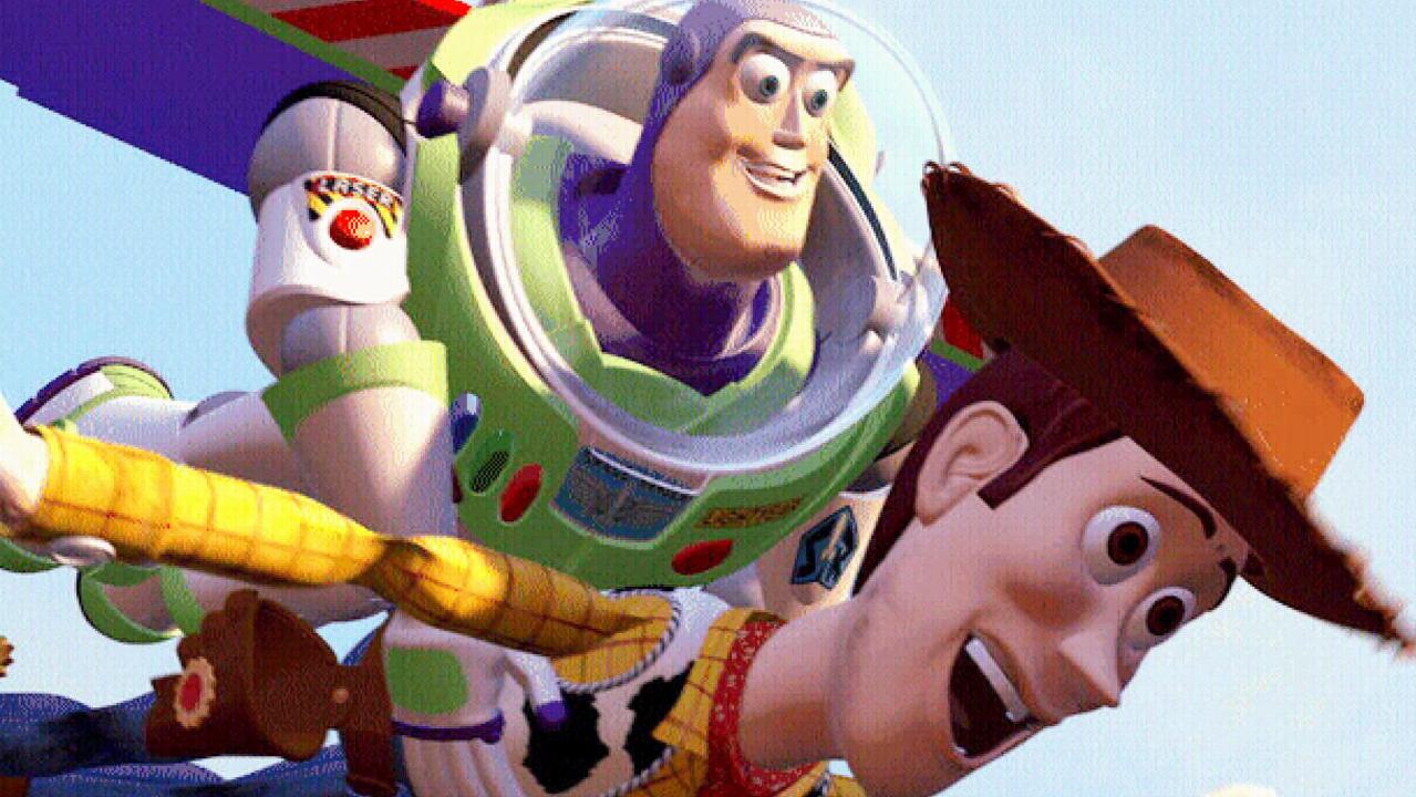 Buzz Lightyear and Woody.