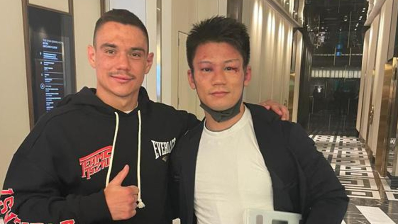 Tim Tszyu and Takeshi Inoue caught up the morning after their fight.