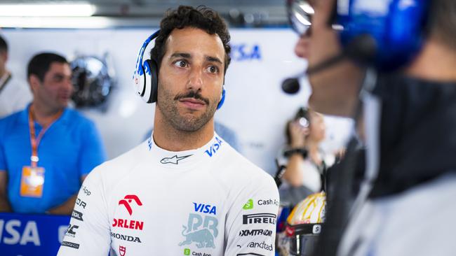 Daniel Ricciardo in the paddock in Canada. (Photo by Rudy Carezzevoli/Getty Images)