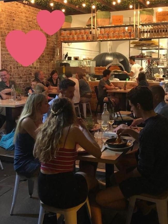 Underage girls (not pictured) ordered alcohol at Bondi restaurant Tipica.