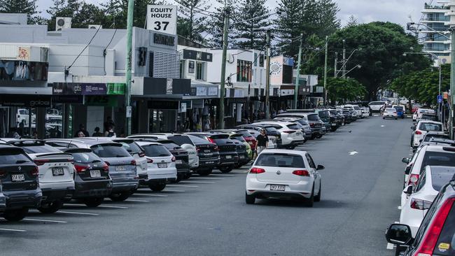 James Street in Burleigh Heads. Picture: Glenn Campbell.