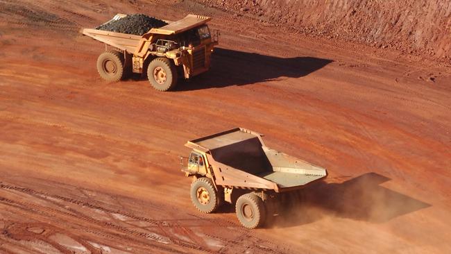 Iron ore prices have slumped from over $US135 a tonne at the start of the year to below $US105 a tonne – a near seven month low. Picture: Supplied.