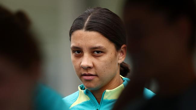 Sam Kerr has lost a lot of fans after her carry on. Picture: Chris Hyde/Getty Images