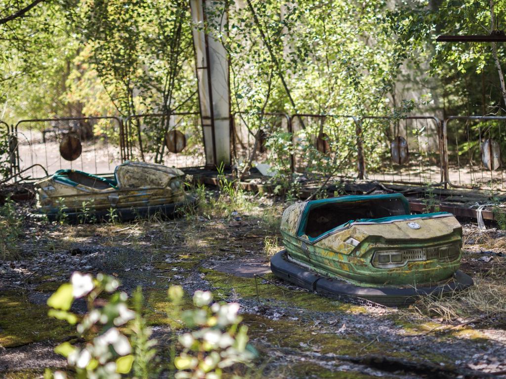 Pripyat's funfair was due for a grand opening just days after disaster struck. Picture: Erwin Zwaan