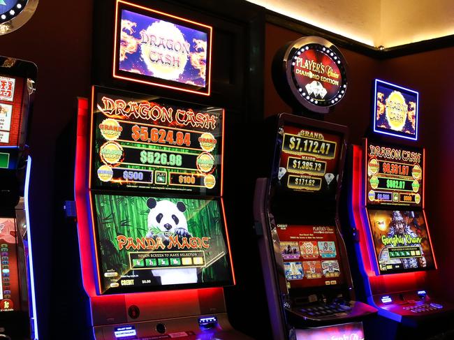 SYDNEY, AUSTRALIA - Newswire Photos November 02, 2022; A general stock view of poker machines at a gaming room at a pub in Sydney as the gambling laws change today. Picture: NCA Newswire / Gaye Gerard